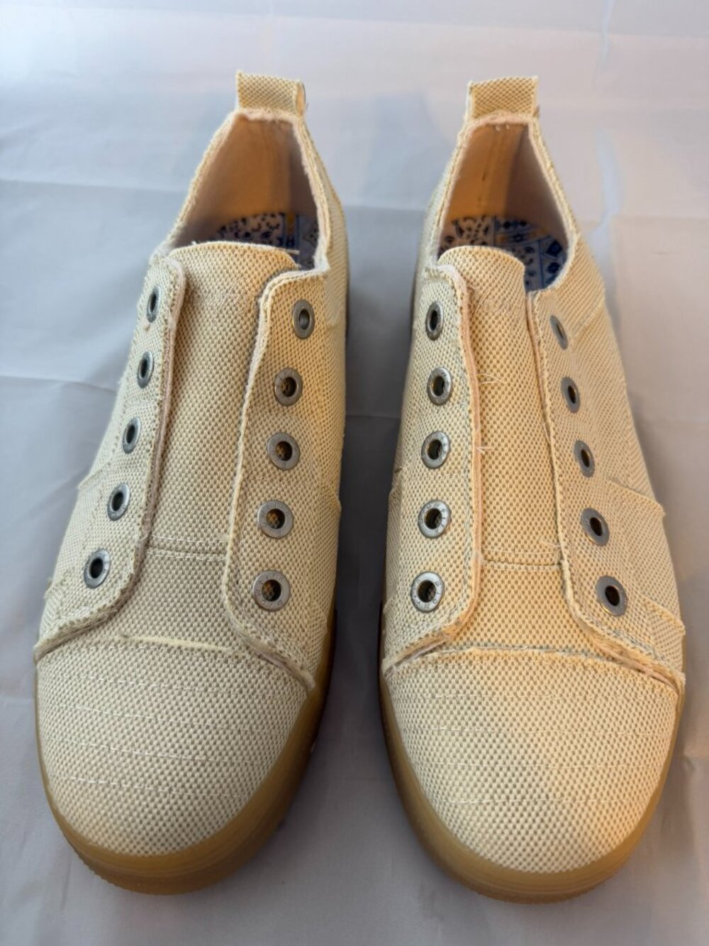 Blowfish Malibu  Superplay Platform Canvas Slip-On Sneakers  Women Size 10  NIB